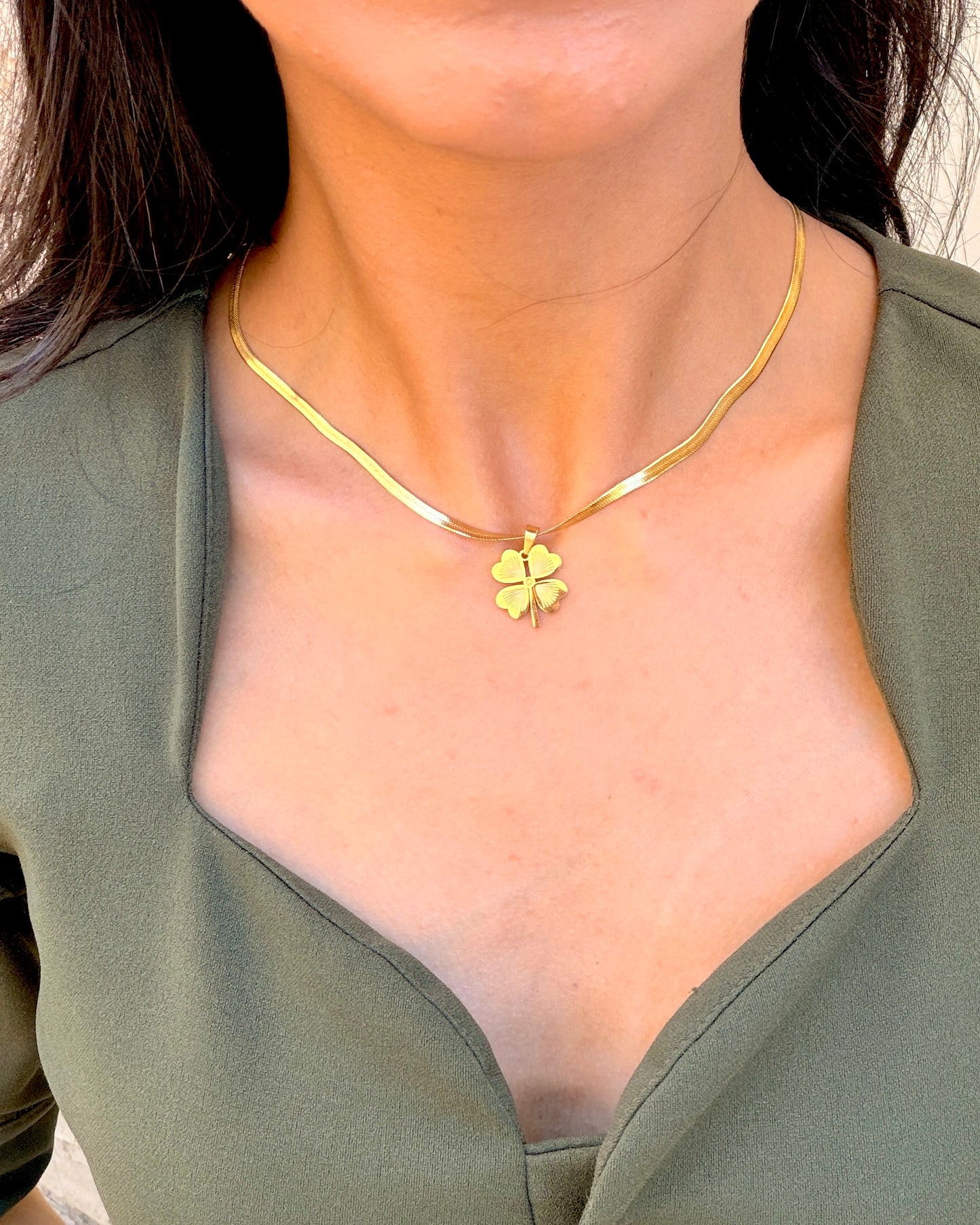 Serendipity- Clover Necklace