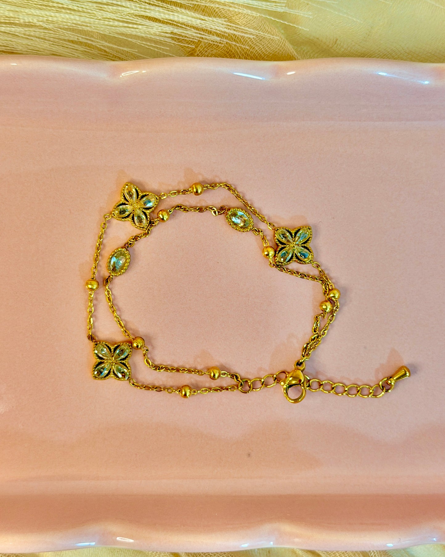 Bloom-Clover Bracelet