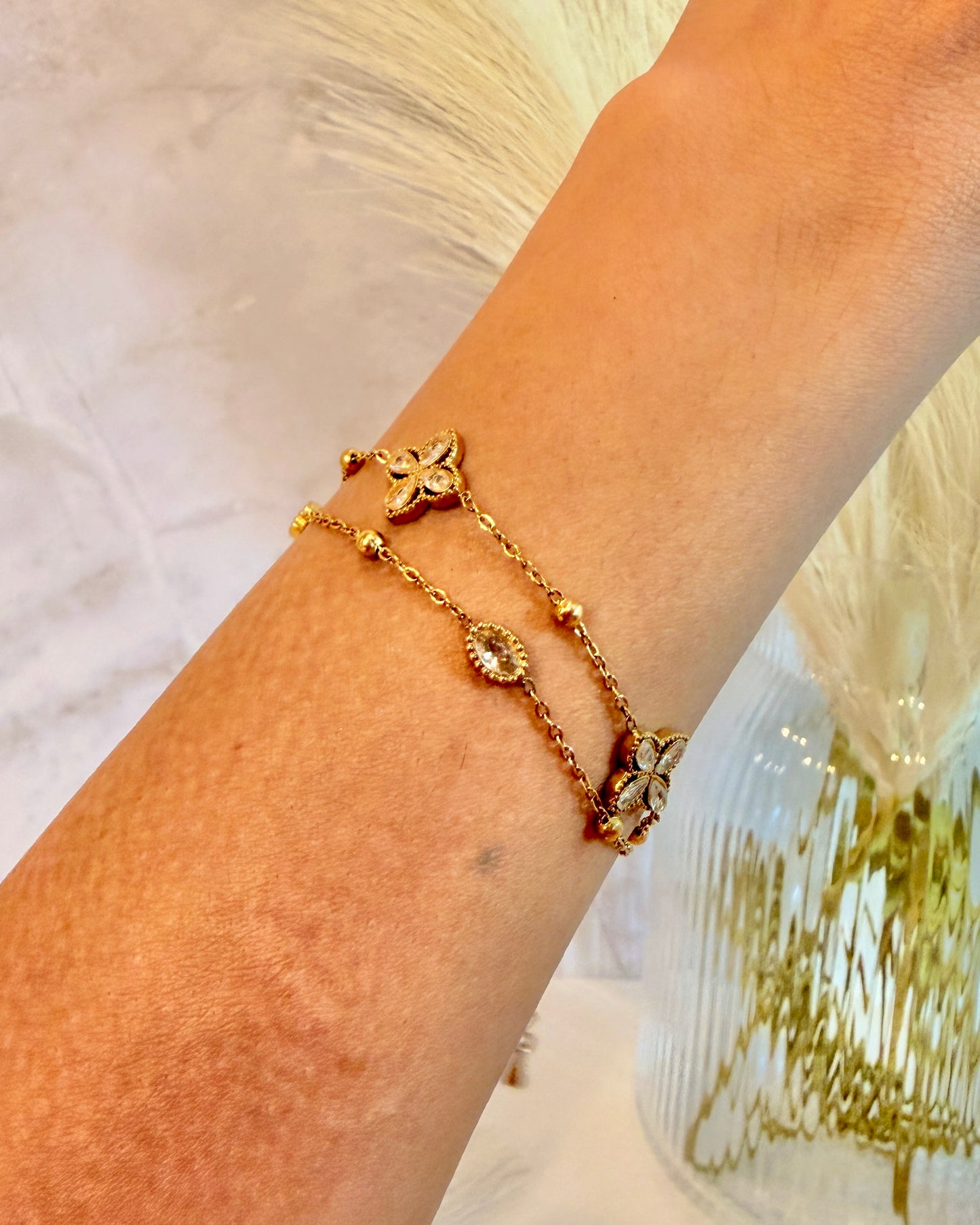 Bloom-Clover Bracelet